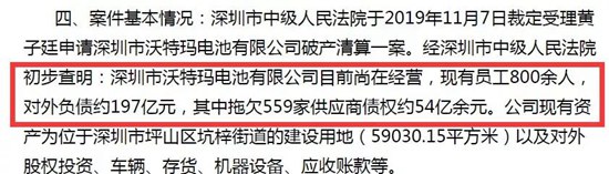 負債197億破產停工！這家電池巨頭隕落，20多家上市公司被牽連！